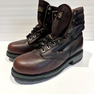 Work One Men's Steel Toe USA Made Work Boots